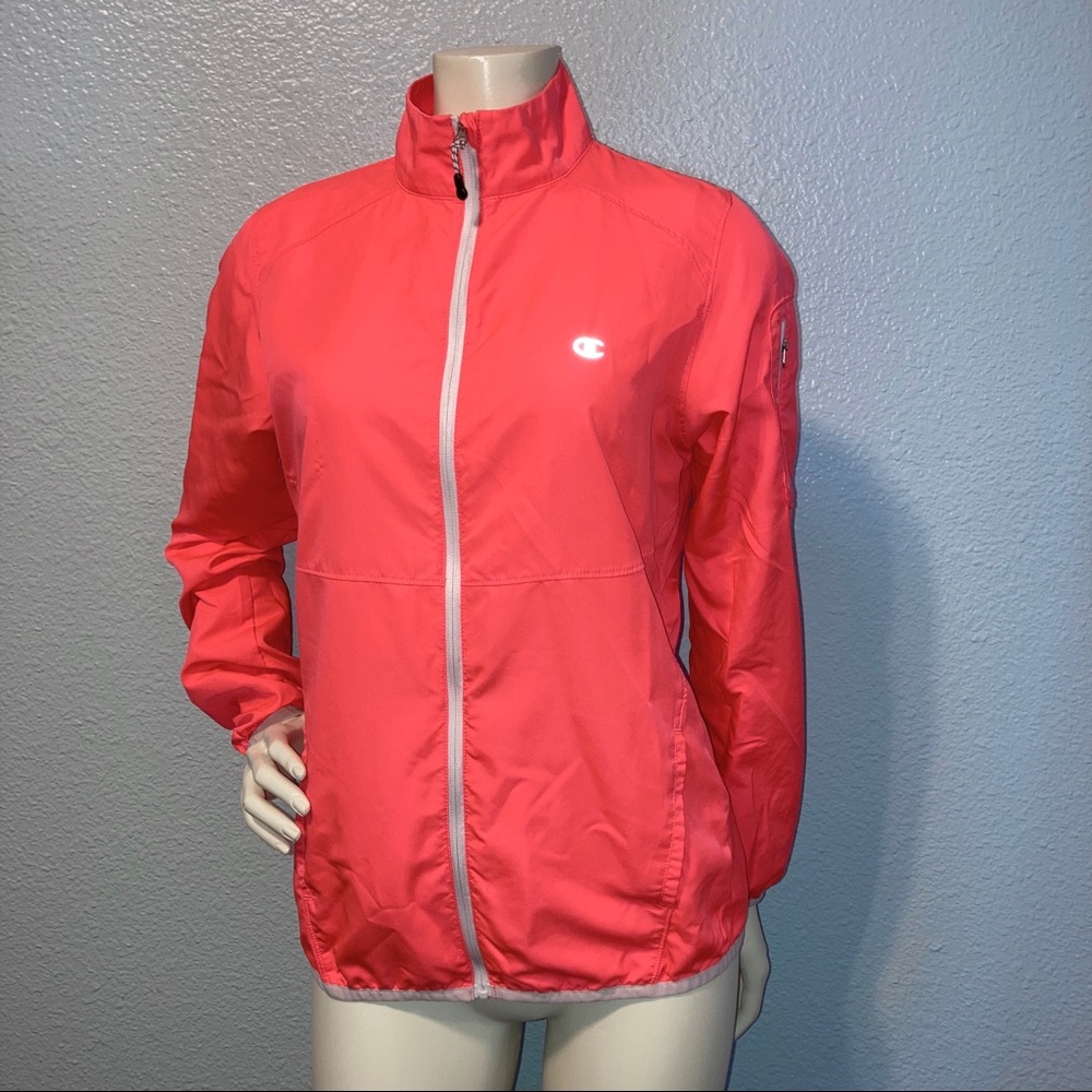 Champion Elite Neon Coral Windbreaker